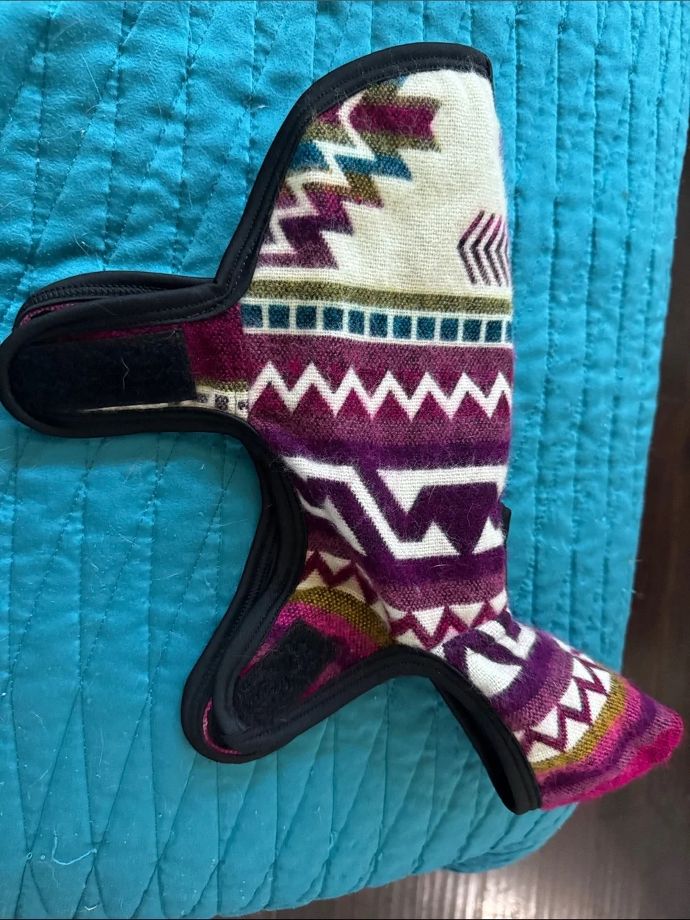 Aztec Woven Blanket Dog Jacket Coat Toy Breed